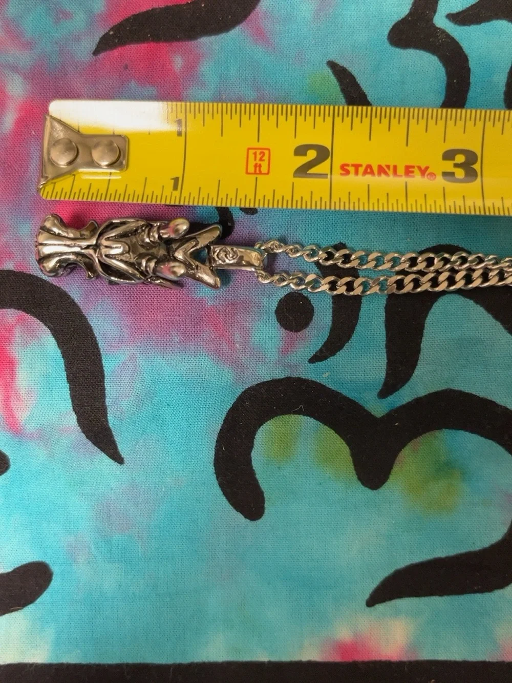 Stainless Steel Dragon Head Pendant Necklace 22” Chain Gothic Fantasy